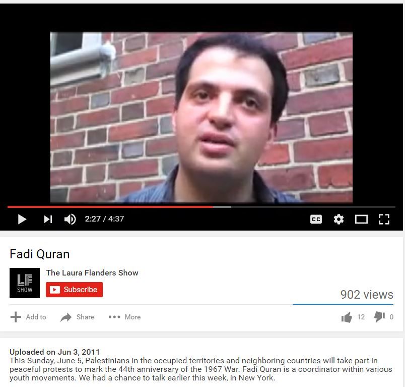 Fadi Quran, youtube - 10 Jan 2017