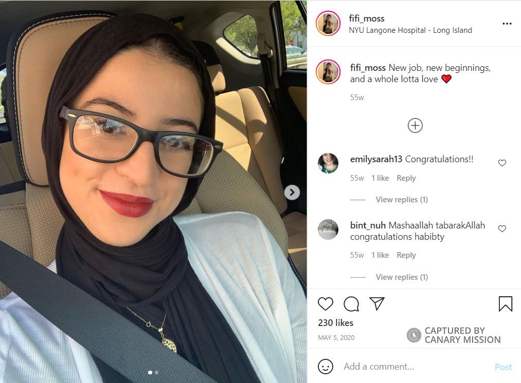 Fatima Mossolem, Instagram - May 5, 2020