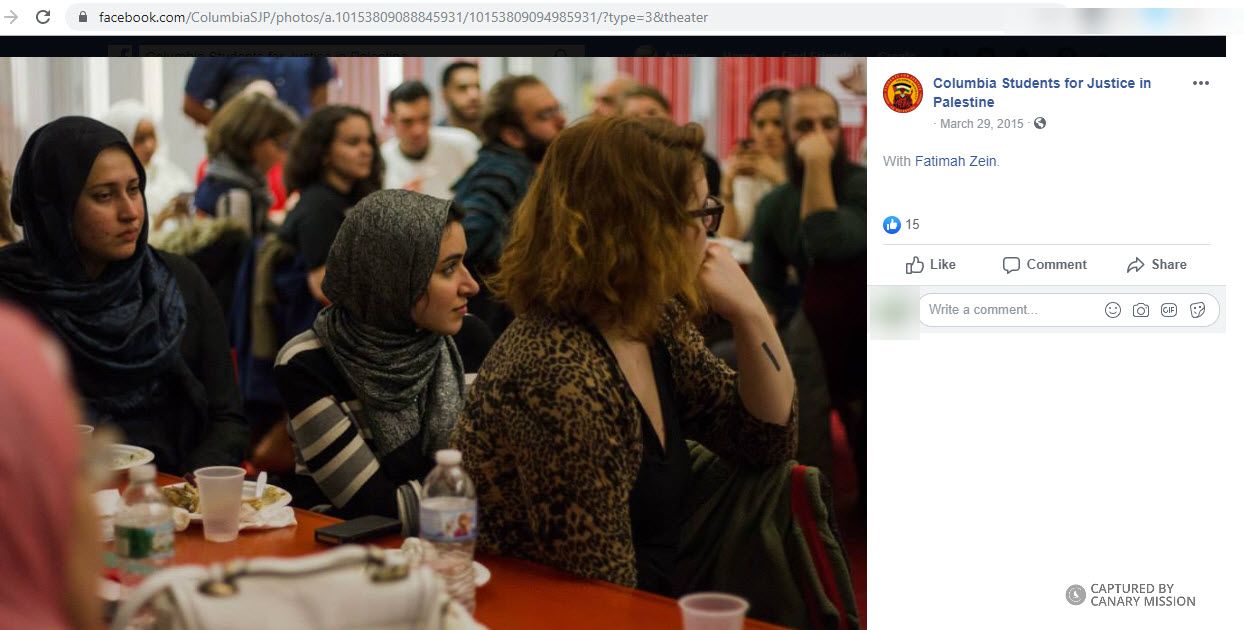 Fatima Rimawi, Facebook - Mar 29, 2015