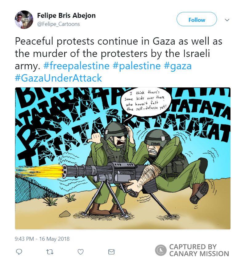 Felipe Bris Abejón, Twitter - May 16, 2018