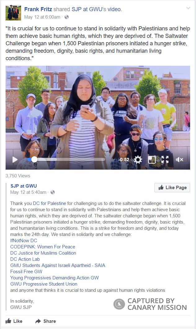 Frank Fritz, Facebook - May 12, 2017