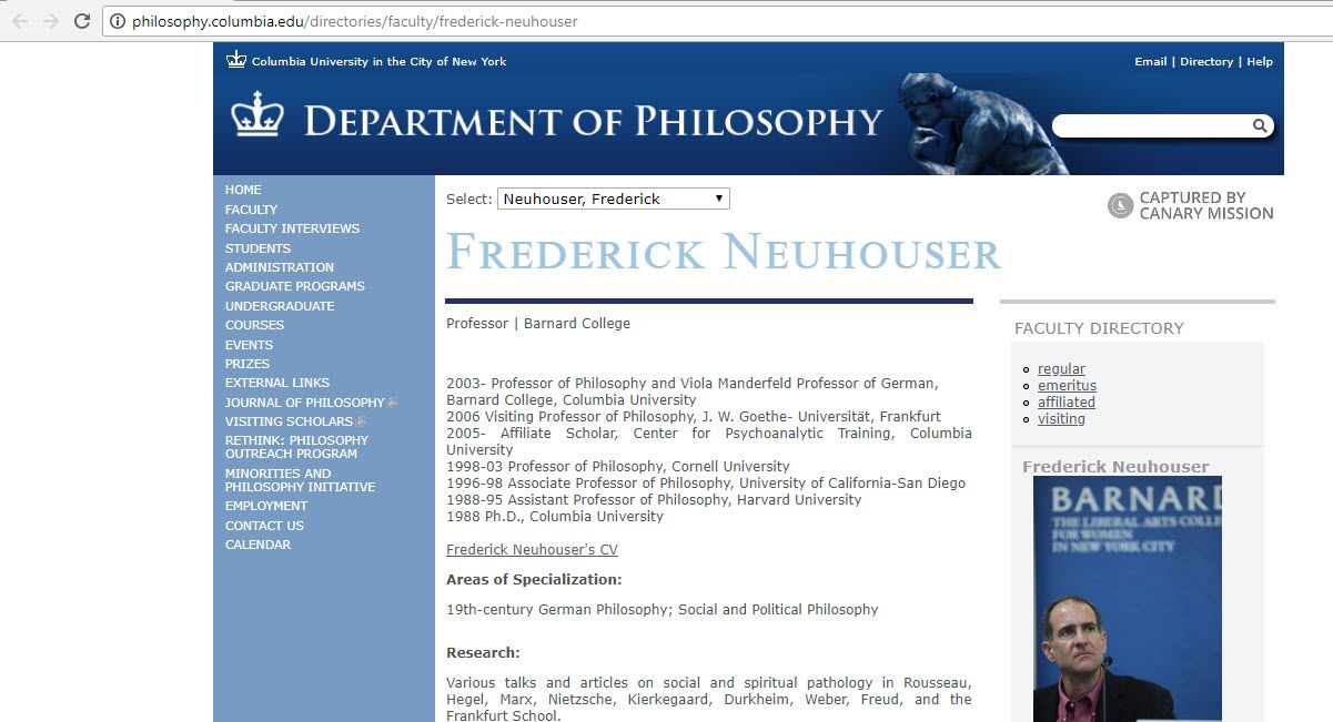 Frederick Neuhouser, philosophy.columbia.edu - Jun 19, 2018