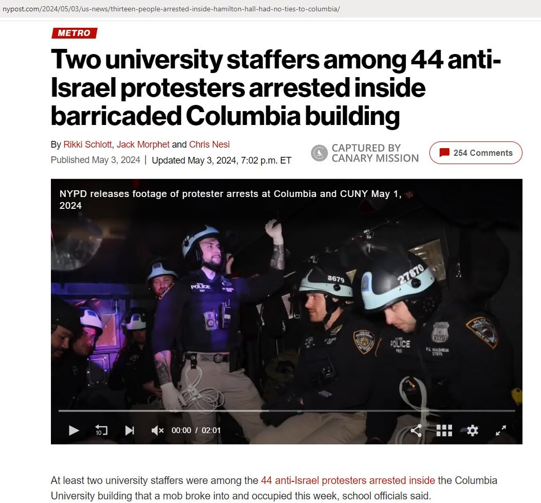 Gabriel Yancy, nypost.com - May 2, 2024