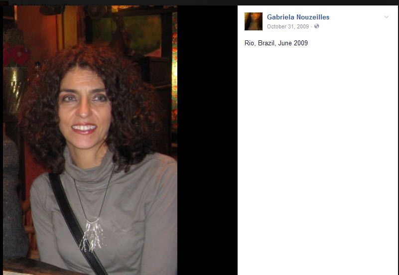 Gabriela Nouzeilles, Facebook - 31 Oct 2009