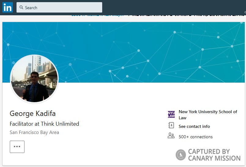 George Kadifa, LinkedIn - Aug 19, 2018