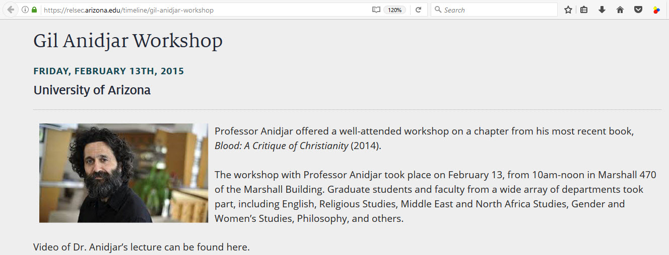 Gil Anidjar image #0