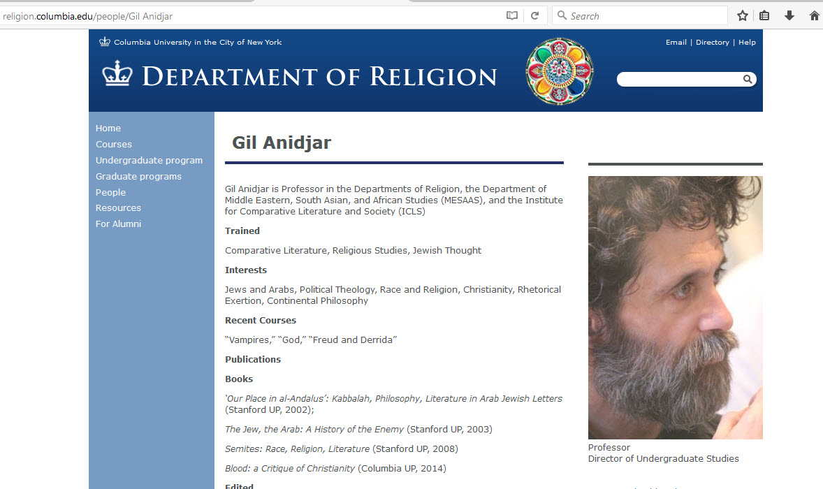 Gil Anidjar image #1