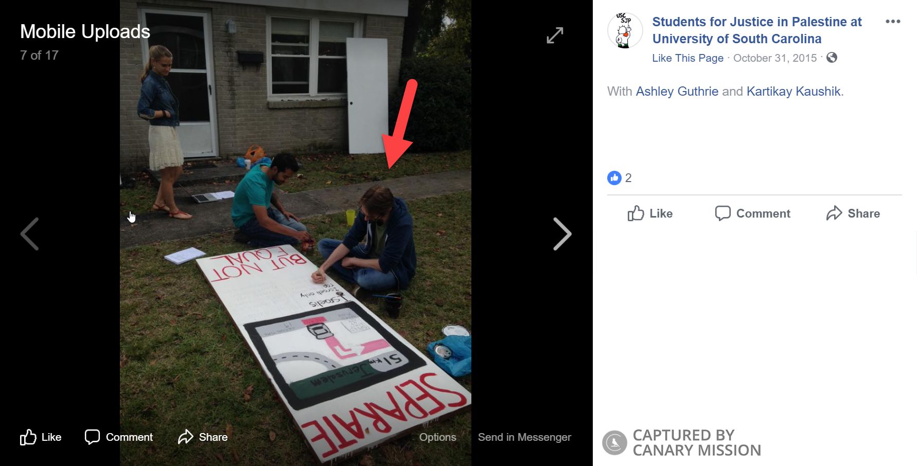 Grant Seuser, Facebook - Oct 31, 2015