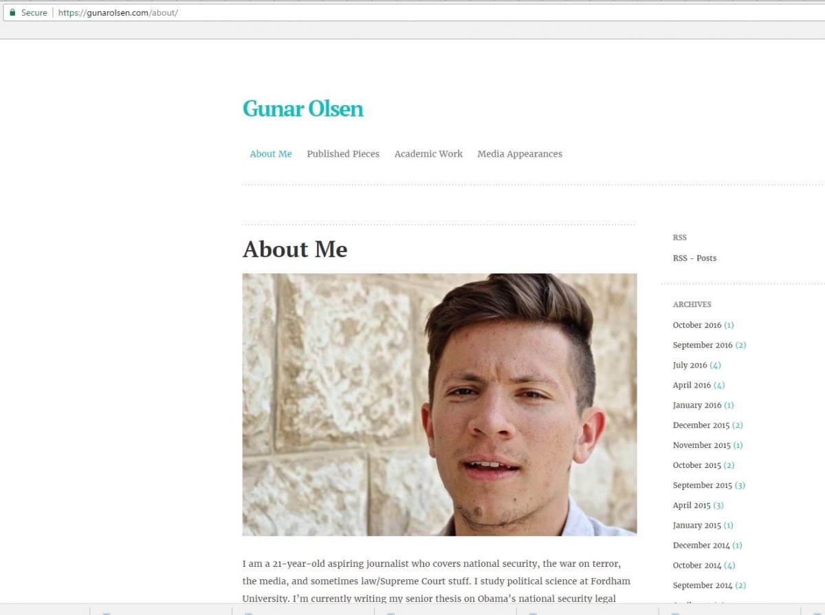 Gunar Olsen, gunarolsen.com - 25 Jan 2017