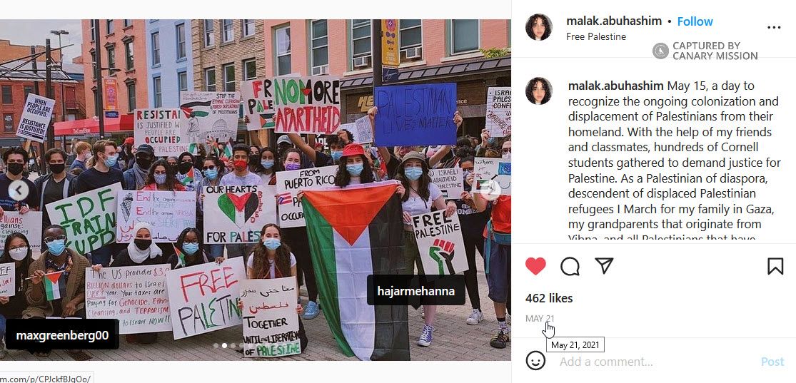 Hajar Mehanna, Instagram - May 21, 2021