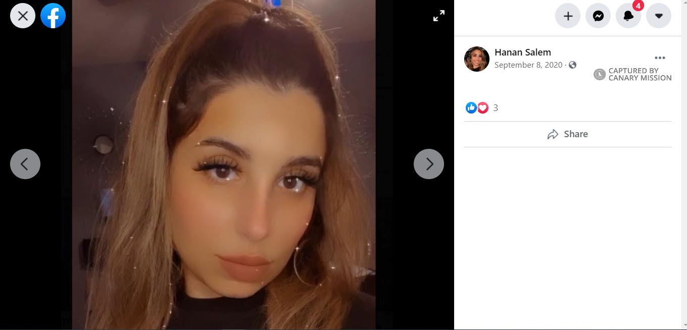 Hanan Salem, Facebook - Sep 8, 2020