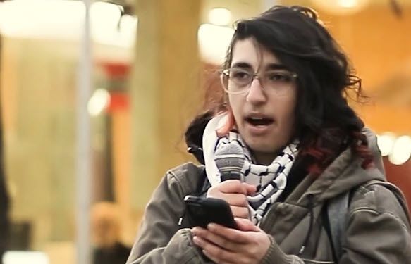 Hannah Didehbani Spreads Hatred of Israel at MIT Protest Dec 13 2023