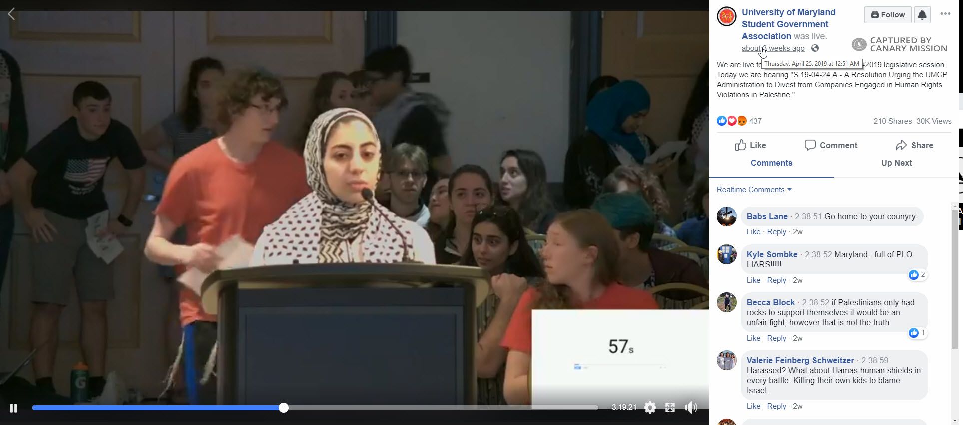 Hannah Shraim, Facebook - Apr 25, 2019