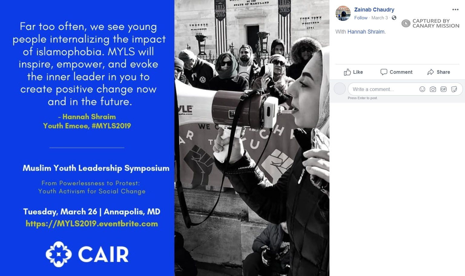 Hannah Shraim, Facebook - Mar 3, 2019