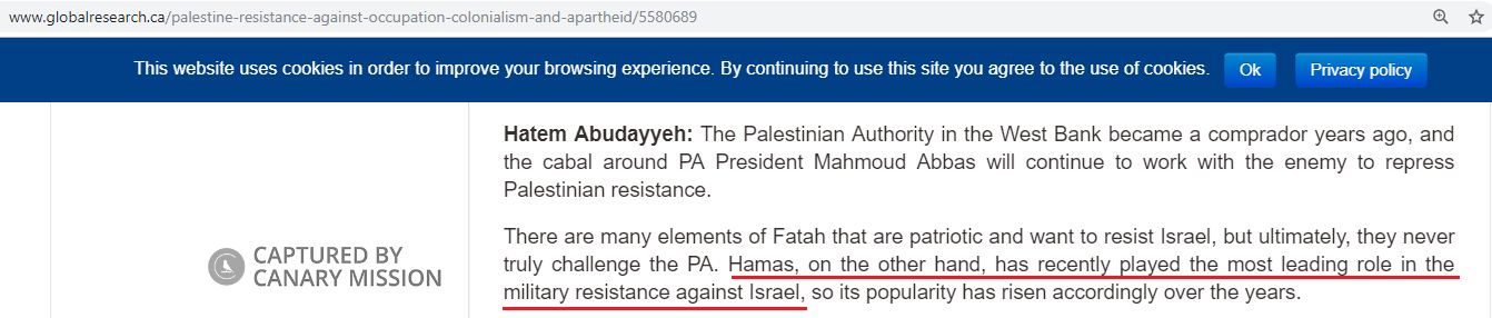 Hatem Abudayyeh, globalresearch.ca - Mar 20, 2017