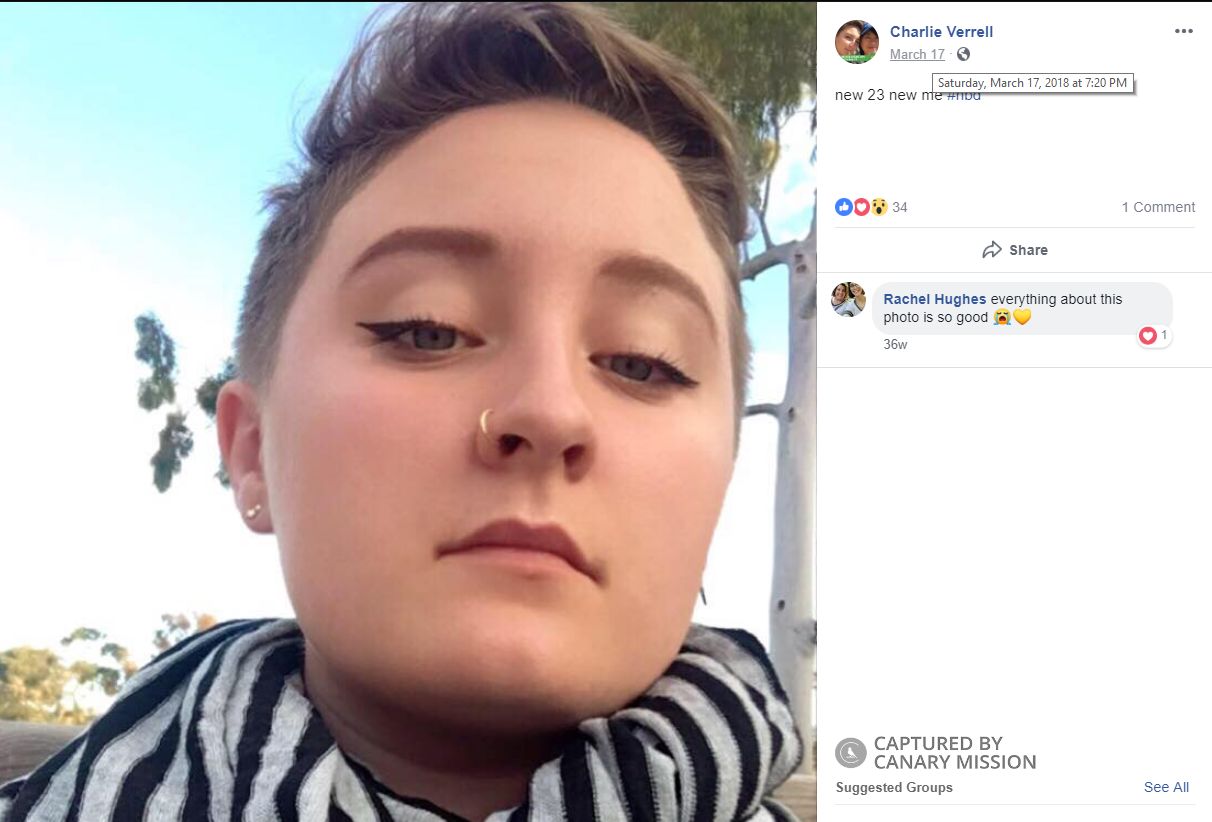 Hayley Verrell, Facebook - Mar 17, 2018