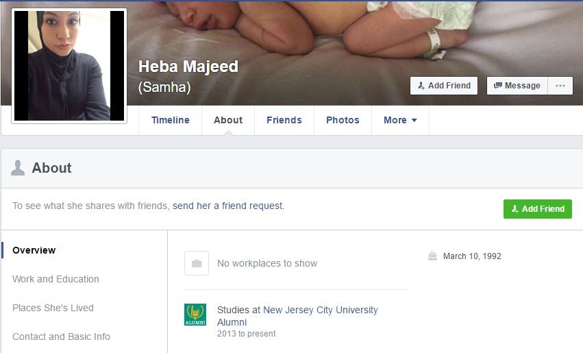 Heba Majeed, Facebook - 21 Dec 2016