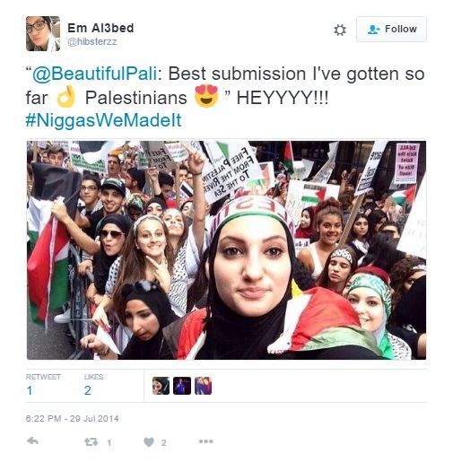 Heba Majeed, Twitter - 29 Jul 2014
