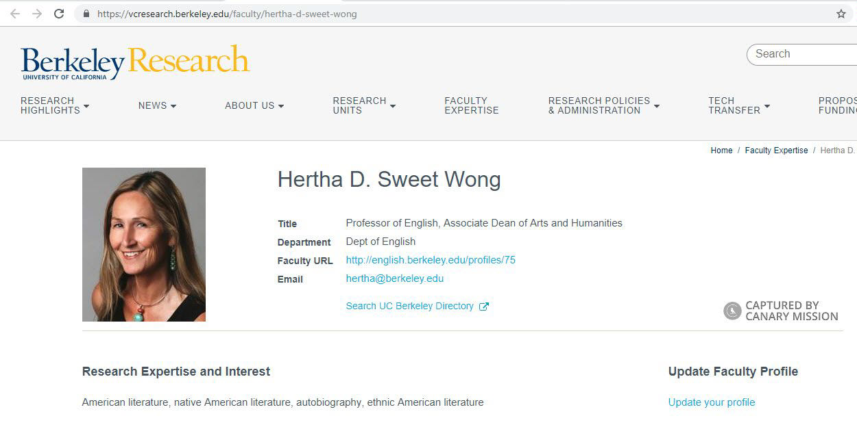 Hertha Sweet Wong, vresearch.berkeley.edu - Jul 14, 2019