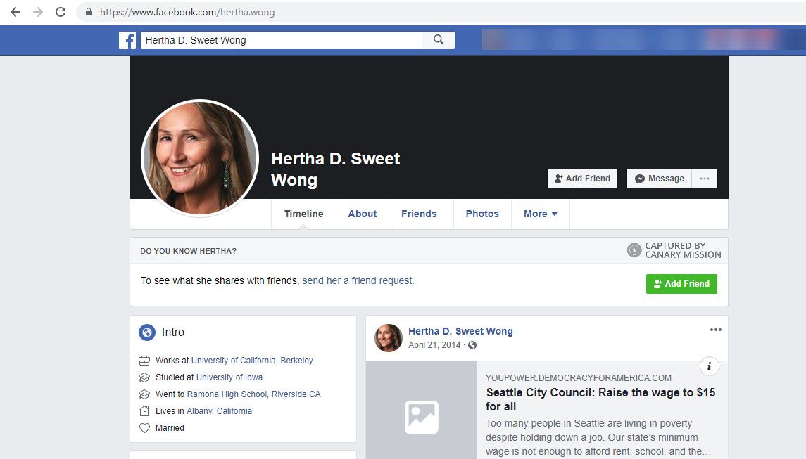 Hertha Sweet Wong, Facebook - Jul 14, 2019