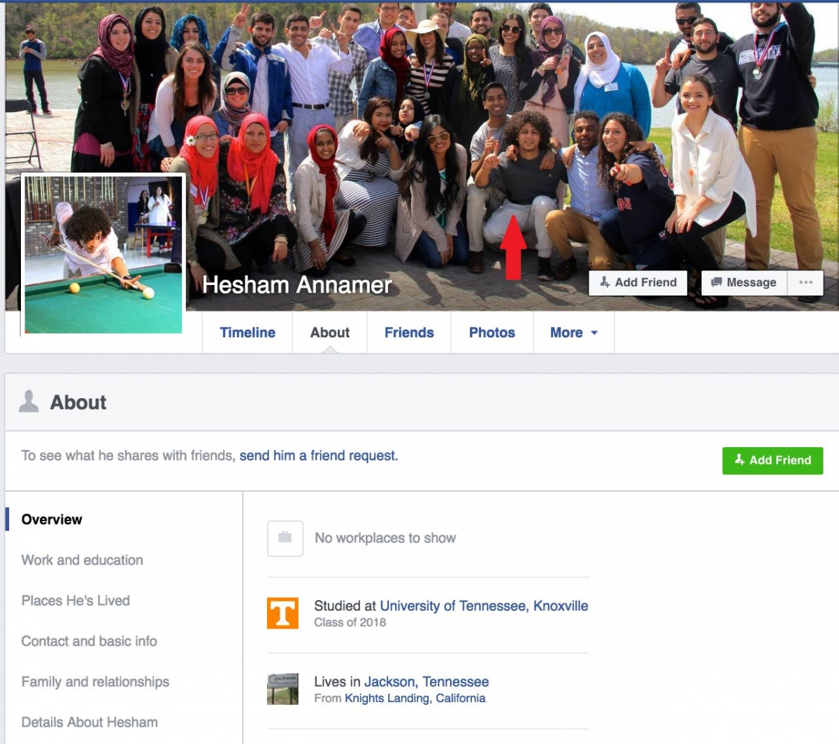 Hesham Annamer, Facebook - 12 Jul 2016