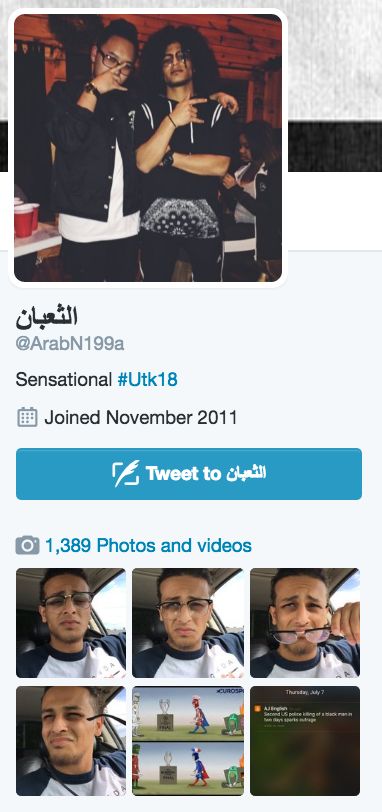 Hesham Annamer, Twitter - 12 Jul 2016