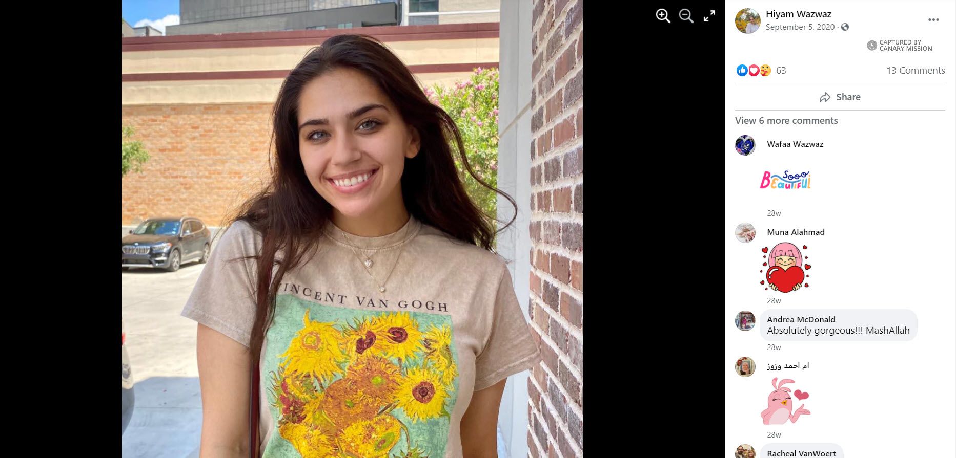 Hiyam Wazwaz, Facebook - Sep 5, 2020