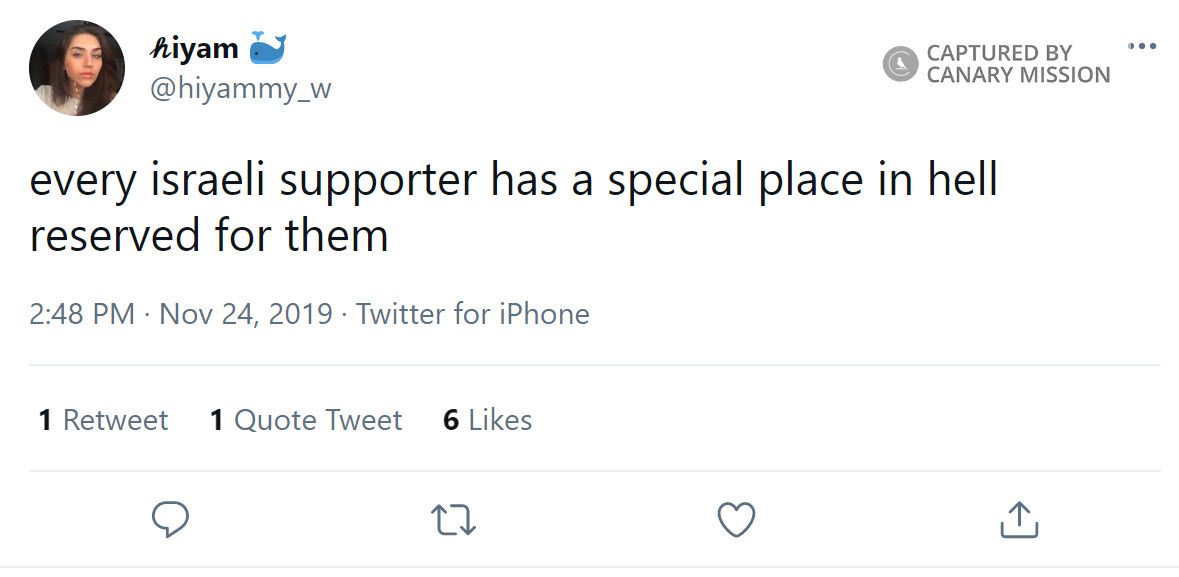 Hiyam Wazwaz, Twitter - Nov 24, 2019