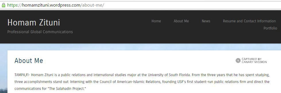 Homam Zituni, homamzituni.wordpress.com - Jan 27, 2001