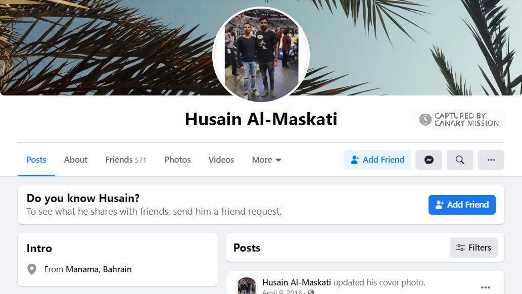 Husain Al-Maskati, Facebook - Jan 17, 2021