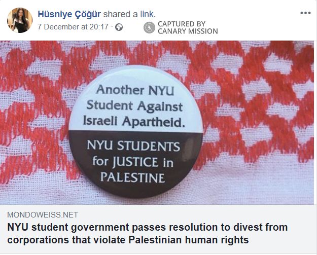 Husniye Cogur, Facebook - Dec 7, 2018