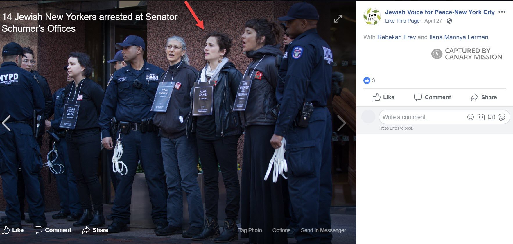 Ilana Lerman, Facebook - Aug 27, 2018