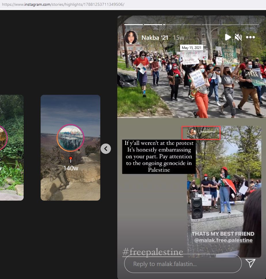 Iman Omar, Instagram - May 15, 2021