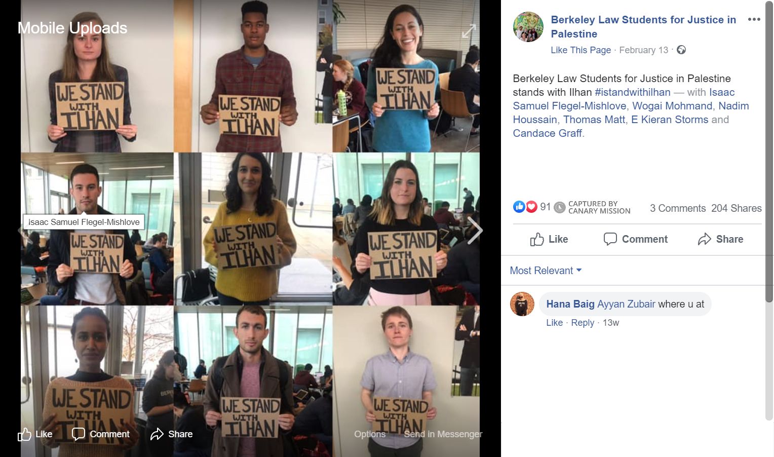 Isaac Flegel-Mishlove, Facebook - Feb 13, 2019