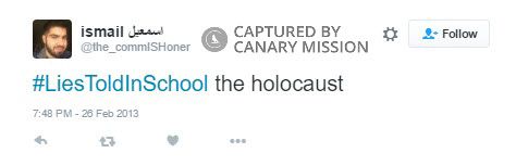 Ismail Said Aboukar, Twitter - Feb 26, 2013