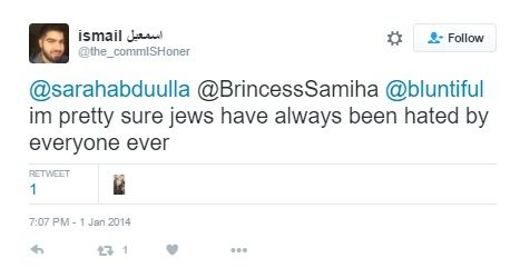 Ismail Said Aboukar Twitter Jan 1 2014