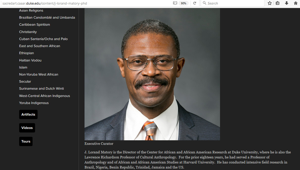 J. Lorand Matory image #0