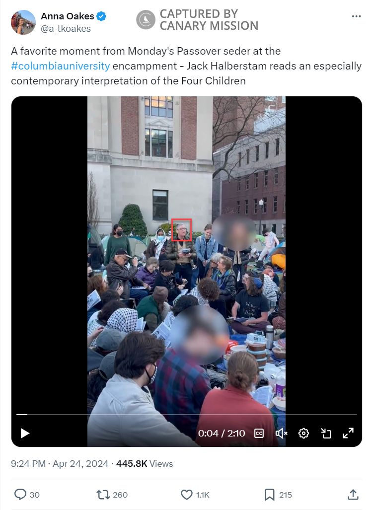 Jack Halberstam, Twitter - Apr 24, 2024