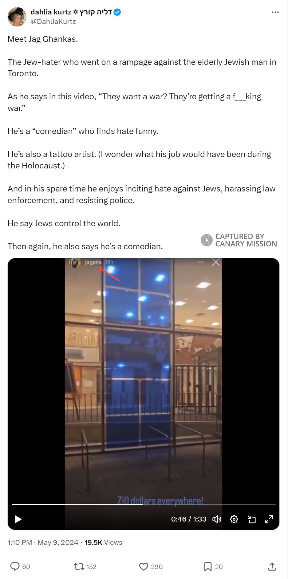 Jag Ghankas, Twitter - May 9, 2024