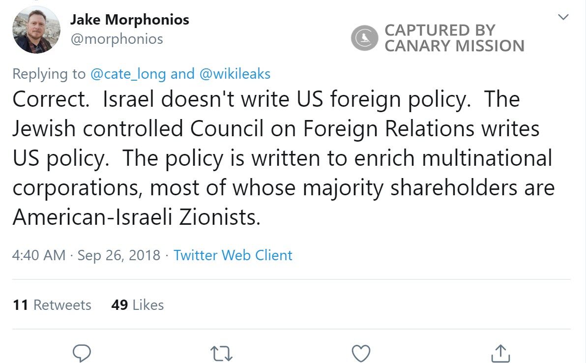 Jake Morphonios, Twitter - Sep 25, 2018