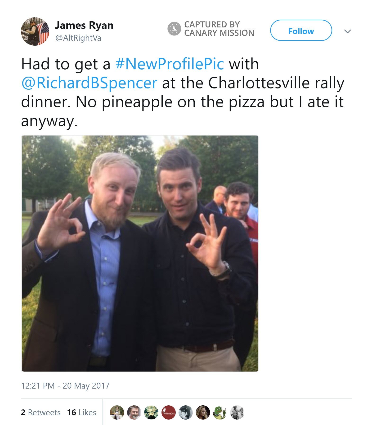 Jamie Troutman, Twitter - May 20, 2017
