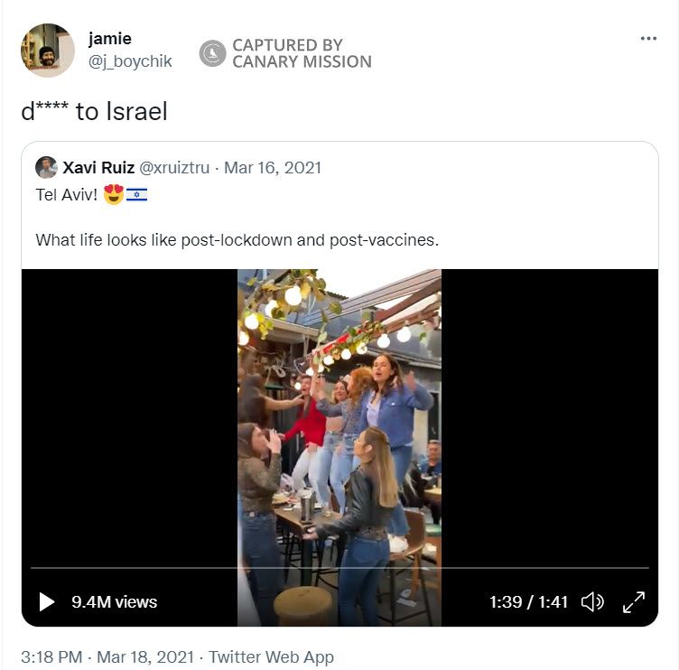Jamie Pagirsky, Twitter - Mar 18, 2021
