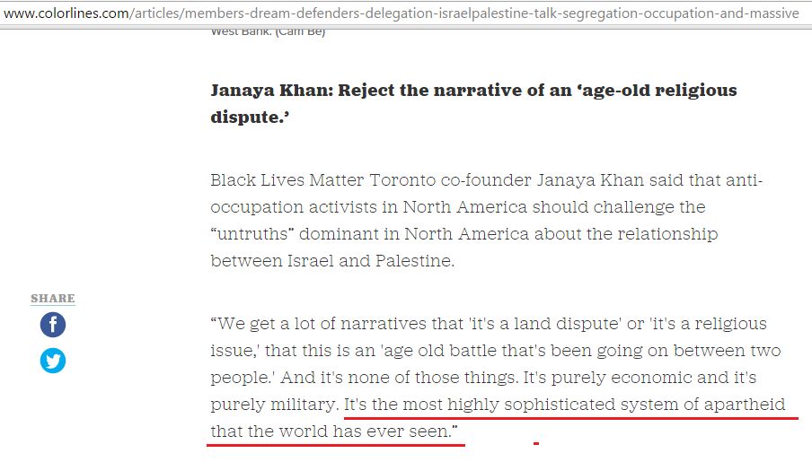 Janaya Khan, colorlines.com - 17 Jun 2016