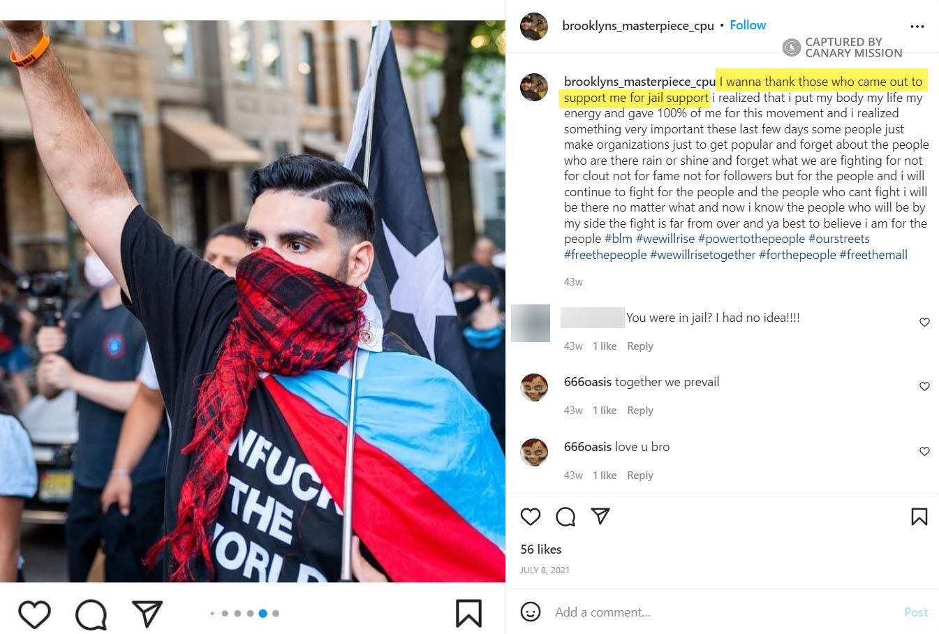 Jason Baerga, Instagram - Jul 8, 2021