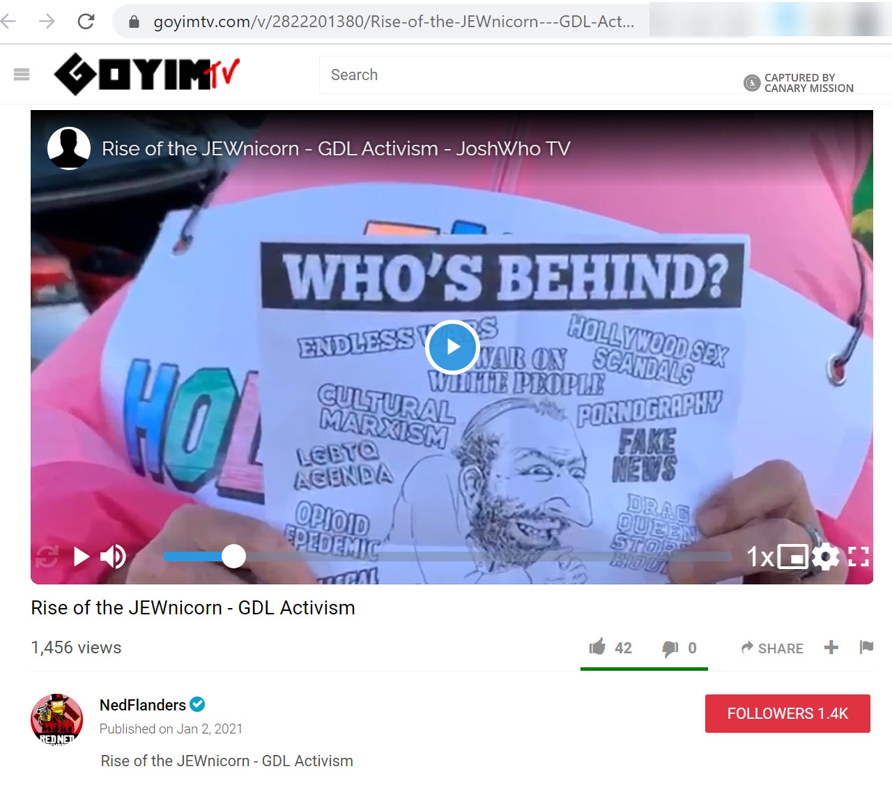 Jason Brown, goyimtv.com - Jan 2, 2021