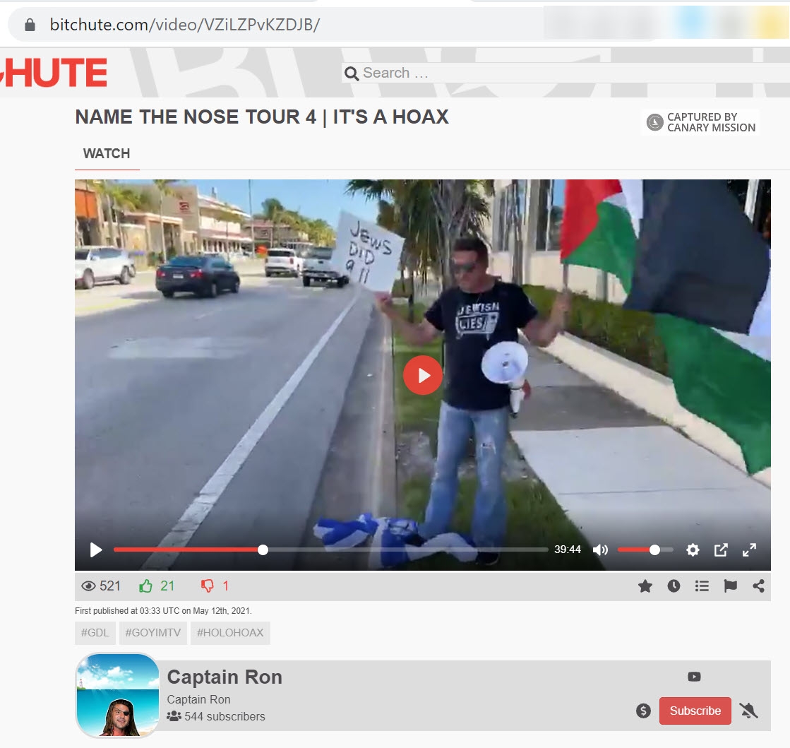 Jason Brown, goyimtv.com - May 12, 2021