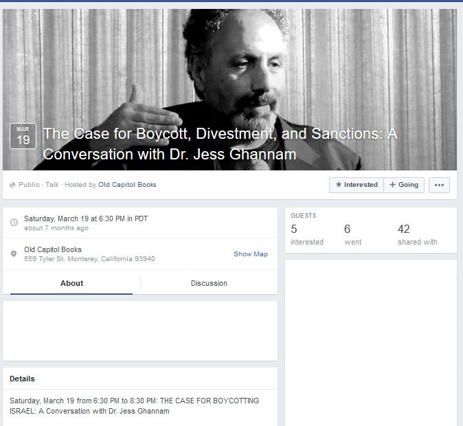 Jess Ghannam, Facebook - 19 Mar 2016