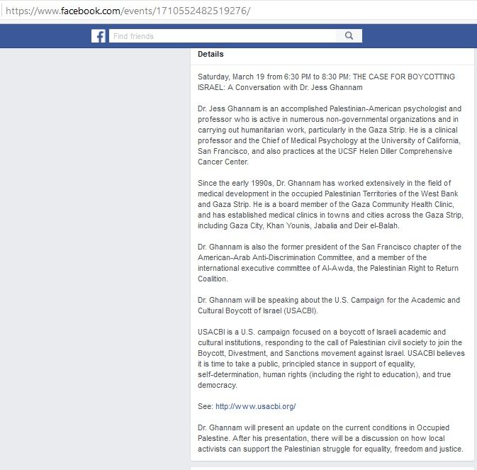 Jess Ghannam, Facebook - 19 Mar 2016