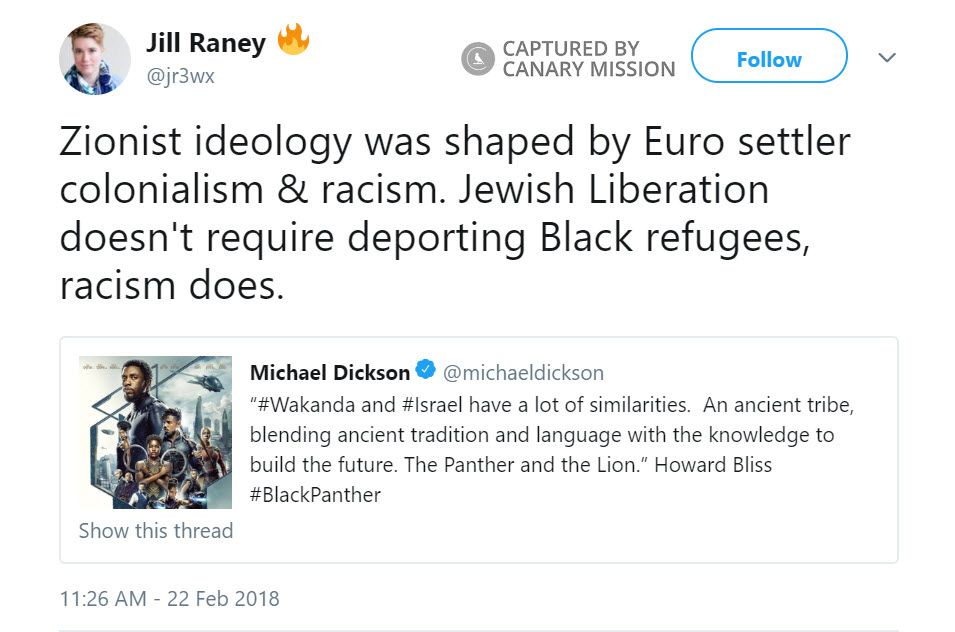 Jill Raney, Twitter - Feb 22, 2018