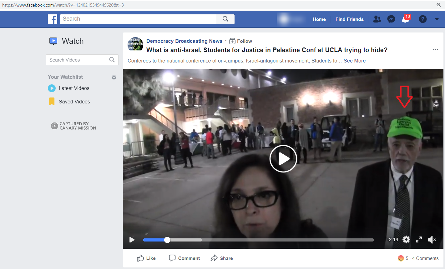 Jim Lafferty, Facebook - Nov 18, 2018
